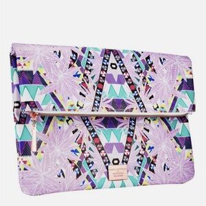 NWOT Mara Hoffman For Sephora Collection Zippered Multicolored Foldover Bag!
